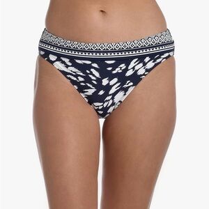La BLANCA Hipster Bikini Bottom Size 8 Indigo/Changing Tides